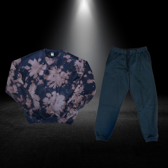 — Pants - Tie Dye Sweatsuit Tracksuit